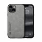 Skin Feel Magnetic Leather Back Phone Case