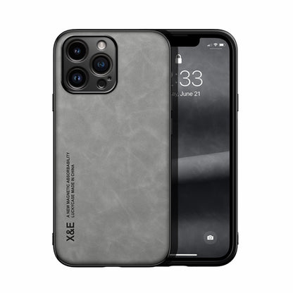 Skin Feel Magnetic Leather Back Phone Case, For iPhone 18 Pro / 17 Pro, For iPhone 18 Pro Max / 17 Pro Max, For iPhone 17e / 16e, For iPhone 17, For iPhone Air, For iPhone 16 Pro Max