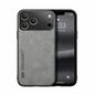 Skin Feel Magnetic Leather Back Phone Case, For iPhone 18 Pro / 17 Pro, For iPhone 18 Pro Max / 17 Pro Max, For iPhone 17e / 16e, For iPhone 17, For iPhone Air, For iPhone 16 Pro Max