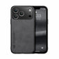 Skin Feel Magnetic Leather Back Phone Case, For iPhone 18 Pro / 17 Pro, For iPhone 18 Pro Max / 17 Pro Max, For iPhone 17e / 16e, For iPhone 17, For iPhone Air, For iPhone 16 Pro Max