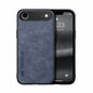 Skin Feel Magnetic Leather Back Phone Case, For iPhone 18 Pro / 17 Pro, For iPhone 18 Pro Max / 17 Pro Max, For iPhone 17e / 16e, For iPhone 17, For iPhone Air, For iPhone 16 Pro Max