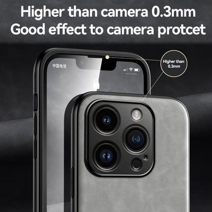 Skin Feel Magnetic Leather Back Phone Case