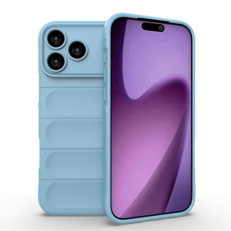 Magic Shield TPU + Flannel Phone Case, For iPhone 17e / 16e, For iPhone 17 Pro Max
