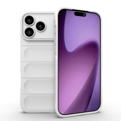 Magic Shield TPU + Flannel Phone Case, For iPhone 17e / 16e, For iPhone 17 Pro Max
