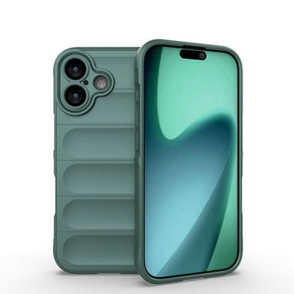 Magic Shield TPU + Flannel Phone Case, For iPhone 17e / 16e, For iPhone 17