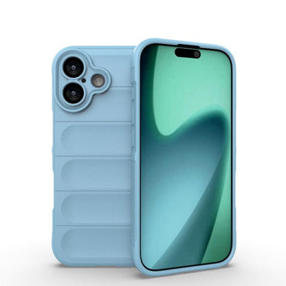 Magic Shield TPU + Flannel Phone Case, For iPhone 17e / 16e, For iPhone 17