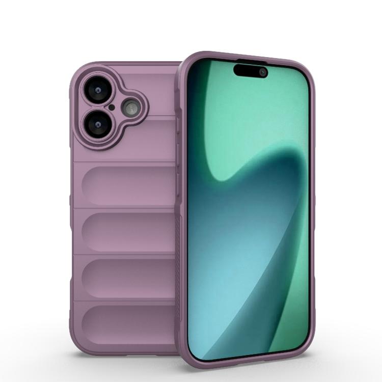 Magic Shield TPU + Flannel Phone Case, For iPhone 17e / 16e, For iPhone 17