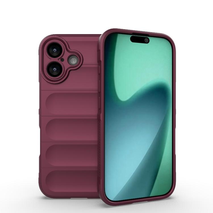 Magic Shield TPU + Flannel Phone Case, For iPhone 17 Pro, For iPhone 17