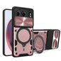 CD Texture Sliding Camshield Magnetic Holder Phone Case, For OnePlus 13R 5G, For OnePlus 13 5G, For OnePlus Nord 4 5G, For OnePlus 12R 5G