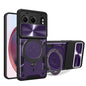 CD Texture Sliding Camshield Magnetic Holder Phone Case