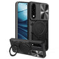 CD Texture Sliding Camshield Magnetic Holder Phone Case, For OnePlus Nord 6 5G, For OnePlus 15 5G, For OnePlus Ace 5 Ultra / Nord 5, For OnePlus Ace 5 Racing / Nord CE5
