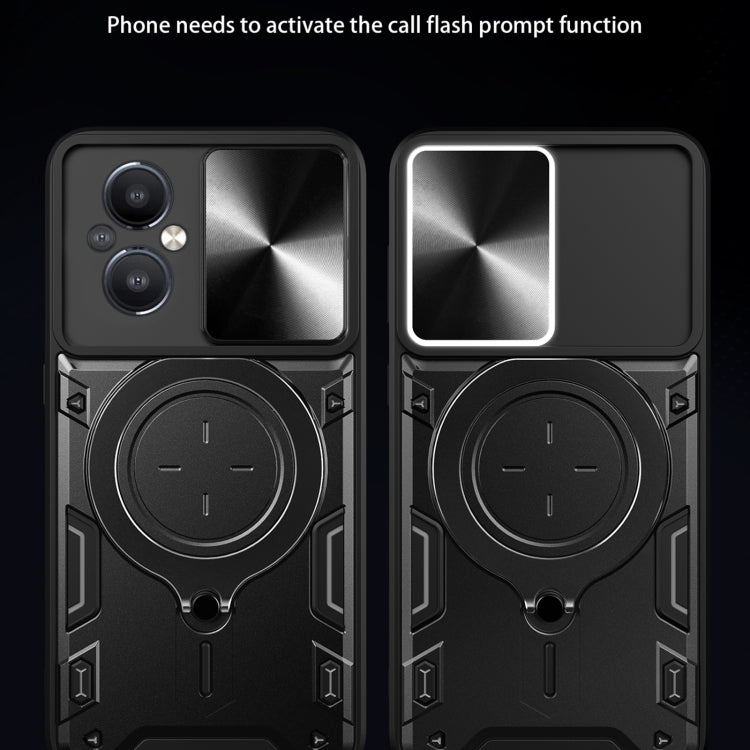 CD Texture Sliding Camshield Magnetic Holder Phone Case, For OnePlus Nord 4 5G, For OnePlus 12R 5G, For OnePlus 12 5G Global, For OnePlus Nord N20 5G