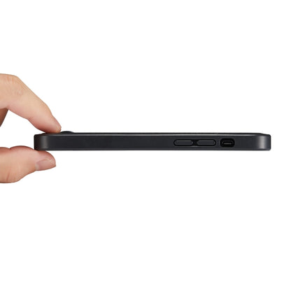 Fierre Shann Leather Texture Phone Back Cover Case, For iPhone 15 Pro Max, For iPhone 15 Pro, For iPhone 15 Plus, For iPhone 15