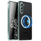 MagSafe Magnetic Frosted Metal Phone Case, For Samsung Galaxy S26 Ultra 5G, For Samsung Galaxy S25 5G, For Samsung Galaxy S25+ 5G, For Samsung Galaxy S25 Ultra 5G, For Samsung Galaxy S24 FE 5G, For Samsung Galaxy S24 Ultra 5G, For Samsung Galaxy S24+ 5G
