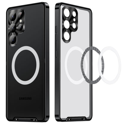 MagSafe Magnetic Frosted Metal Phone Case, For Samsung Galaxy S24 Ultra 5G, For Samsung Galaxy S24+ 5G, For Samsung Galaxy S24 5G, For Samsung Galaxy S23 FE 5G