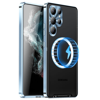 MagSafe Magnetic Frosted Metal Phone Case, For Samsung Galaxy S26 Ultra 5G, For Samsung Galaxy S25 5G, For Samsung Galaxy S25+ 5G, For Samsung Galaxy S25 Ultra 5G, For Samsung Galaxy S24 FE 5G, For Samsung Galaxy S24 Ultra 5G, For Samsung Galaxy S24+ 5G