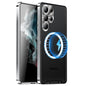 MagSafe Magnetic Frosted Metal Phone Case, For Samsung Galaxy S26 Ultra 5G, For Samsung Galaxy S25 5G, For Samsung Galaxy S25+ 5G, For Samsung Galaxy S25 Ultra 5G, For Samsung Galaxy S24 FE 5G, For Samsung Galaxy S24 Ultra 5G, For Samsung Galaxy S24+ 5G
