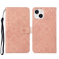 Ethnic Style Embossed Pattern Leather Phone Case, For iPhone 15 Pro, For iPhone 15 Plus, For iPhone 15