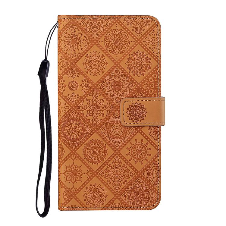 Ethnic Style Embossed Pattern Leather Phone Case, For iPhone 16e, For iPhone 16 Pro Max, For iPhone 16 Pro