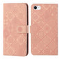 Ethnic Style Embossed Pattern Leather Phone Case, For iPhone 16e, For iPhone 16 Pro Max, For iPhone 16 Pro