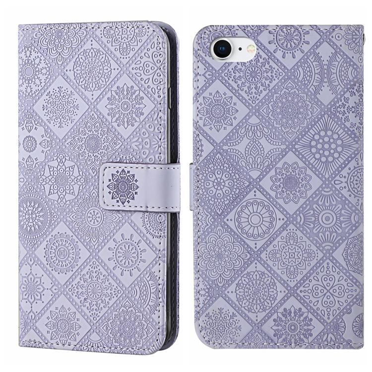 Ethnic Style Embossed Pattern Leather Phone Case, For iPhone 16e, For iPhone 16 Pro Max, For iPhone 16 Pro