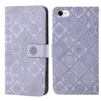 Ethnic Style Embossed Pattern Leather Phone Case, For iPhone 16e, For iPhone 16 Pro Max, For iPhone 16 Pro
