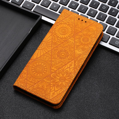 Ethnic Embossed Adsorption Leather Phone Case