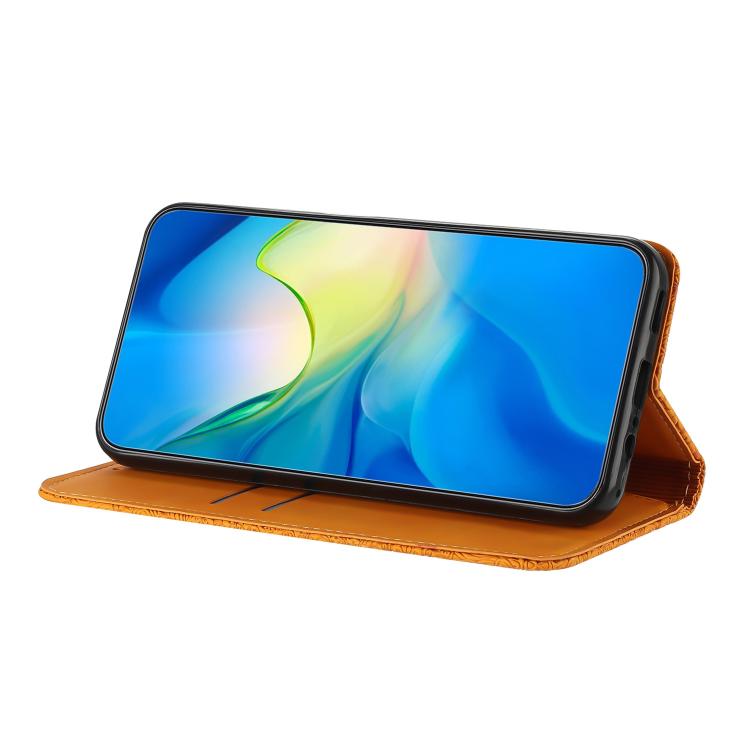 Ethnic Embossed Adsorption Leather Phone Case, For iPhone Air, For iPhone 16 Pro Max, For iPhone 16 Pro, For iPhone 16 Plus