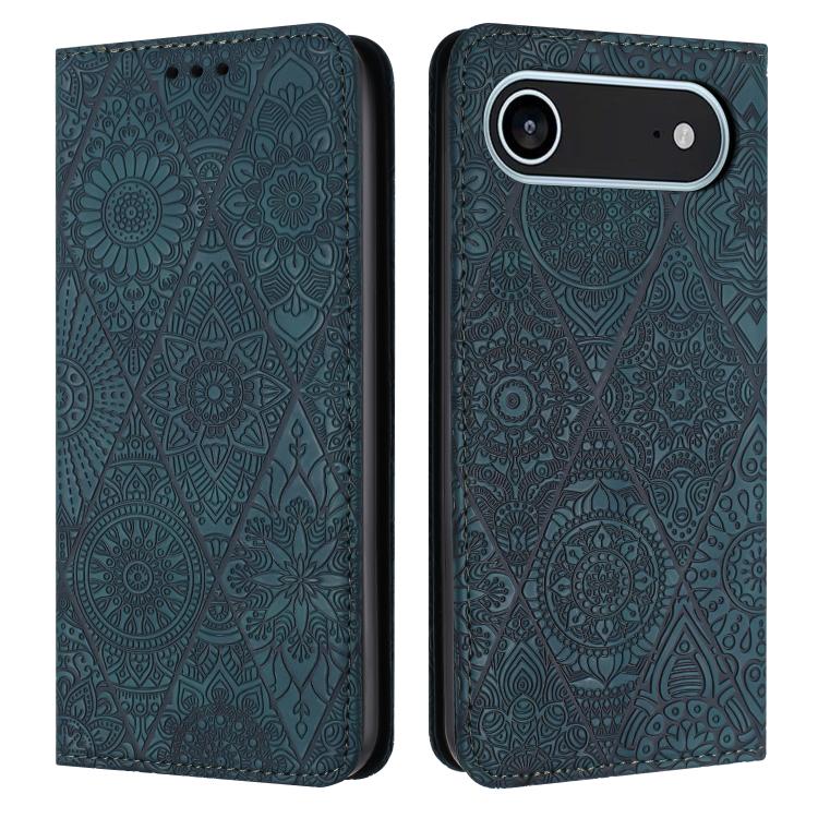 Ethnic Embossed Adsorption Leather Phone Case