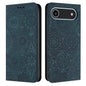 Ethnic Embossed Adsorption Leather Phone Case, For iPhone Air, For iPhone 16 Pro Max, For iPhone 16 Pro, For iPhone 16 Plus