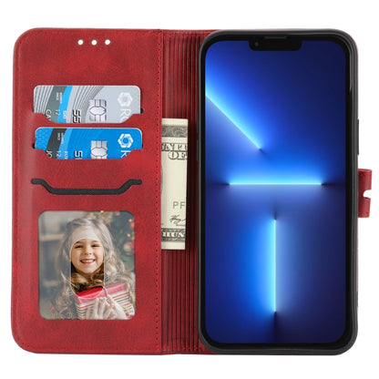 Embossed Happy Cat Pattern Flip Leather Phone Case