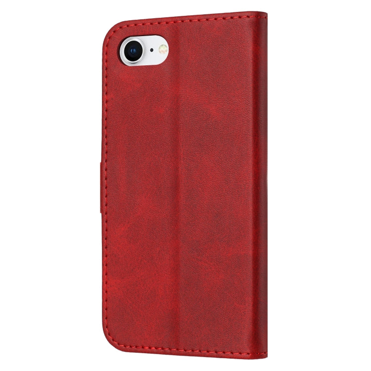 Embossed Happy Cat Pattern Flip Leather Phone Case, For iPhone 17e / 16e, For iPhone 17 Pro Max, For iPhone 17 Pro, For iPhone 17