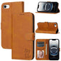 Embossed Happy Cat Pattern Flip Leather Phone Case, For iPhone 18 Pro / 17 Pro, For iPhone 18 Pro Max / 17 Pro Max, For iPhone 17e / 16e, For iPhone 17