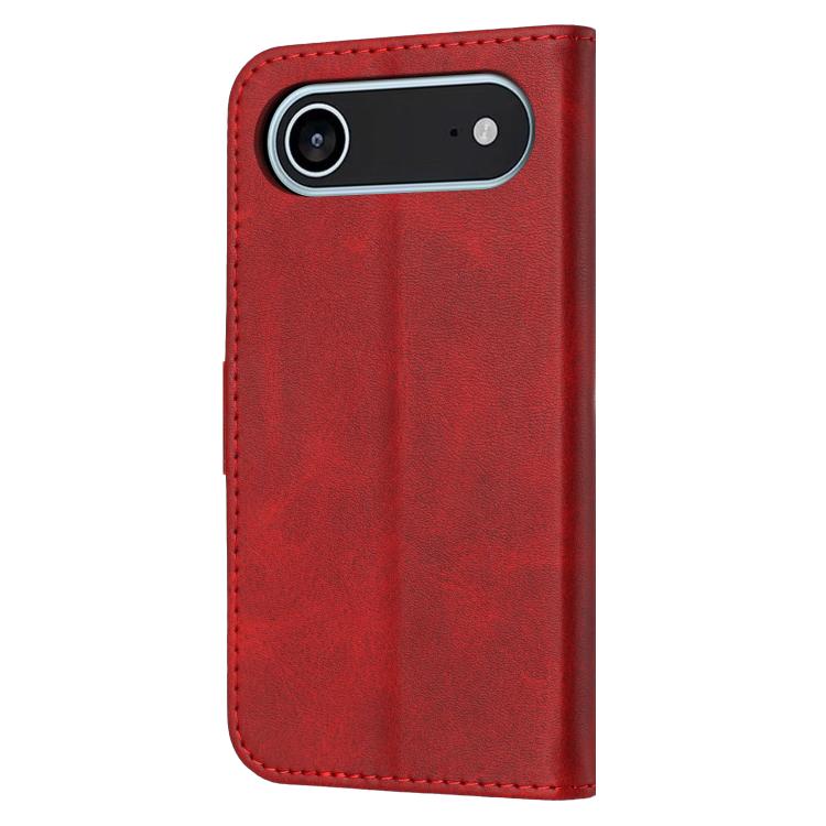 Embossed Happy Cat Pattern Flip Leather Phone Case, For iPhone Air, For iPhone 16 Pro Max, For iPhone 16 Pro, For iPhone 16