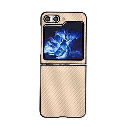 Braided Leather Texture PC Phone Case, For Samsung Galaxy Z Fold5, For Samsung Galaxy Z Flip5