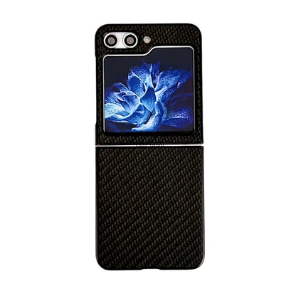 Braided Leather Texture PC Phone Case, For Samsung Galaxy Z Fold5, For Samsung Galaxy Z Flip5