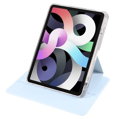 Clear Acrylic 360 Rotation Detachable Leather Tablet Case, For iPad Pro 11 2022 / Air 10.9 2022
