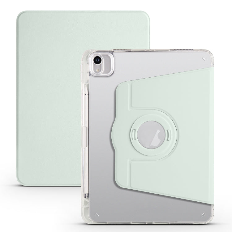 Clear Acrylic 360 Rotation Detachable Leather Tablet Case, For iPad Air 13 2026 / 2025 / 2024, For iPad Air 11 2026 / 2025 / 2024, For iPad Pro 13 2025 / 2024, For iPad Pro 11 2025 / 2024