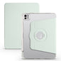 Clear Acrylic 360 Rotation Detachable Leather Tablet Case, For iPad Air 13 2026 / 2025 / 2024, For iPad Air 11 2026 / 2025 / 2024, For iPad Pro 13 2025 / 2024, For iPad Pro 11 2025 / 2024