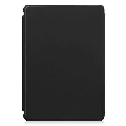 360 Rotation Transparent Smart Leather Case with Keyboard, For Samsung Galaxy Tab S9, For Samsung Galaxy Tab S9+