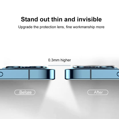 3D HD Tempered Glass Back Camera Film, For iPhone 15 Pro Max, For iPhone 15 Pro, For iPhone 15 Plus, For iPhone 15