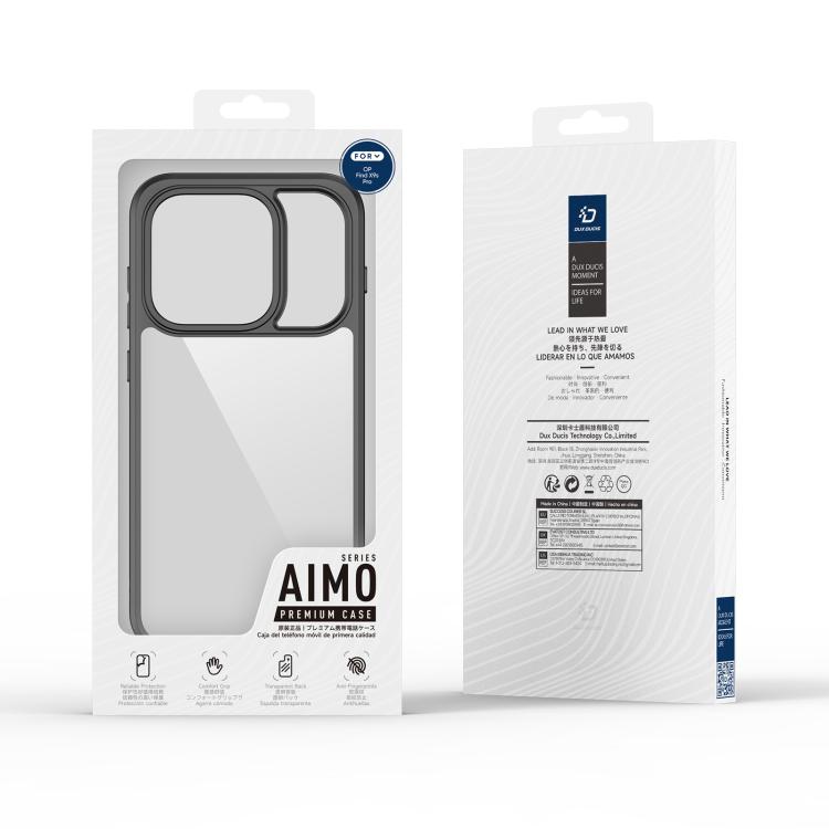 DUX DUCIS Aimo Series Frosted Feel Phone Case, For OPPO Find X9s Pro 5G, For OPPO Find X9 Ultra, For OPPO A6x 4G / 5G, For OPPO Reno15 5G Global, For OPPO Find X9s