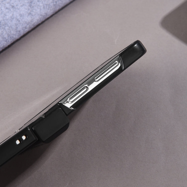 MagSafe Back Screen Film Integrated Cloth Texture Phone Case, For Samsung Galaxy Z Flip6 / Flip7 FE, For Samsung Galaxy Z Flip5