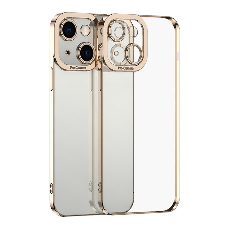 Electroplating TPU Phone Case, For iPhone 15 Pro Max, For iPhone 15 Pro, For iPhone 15 Plus