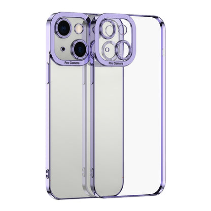 Electroplating TPU Phone Case, For iPhone 15 Pro Max, For iPhone 15 Pro, For iPhone 15 Plus