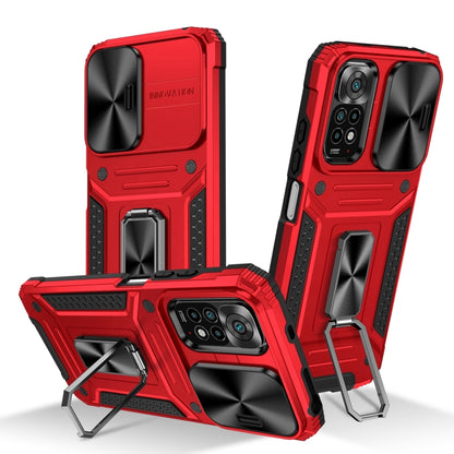 Camshield Robot TPU Hybrid PC Phone Case, For Redmi Note 12 4G / 5G Global, For Redmi Note 12 Pro Global, For Redmi Note 11 Pro 4G / 5G Global, For Redmi Note 11S Global