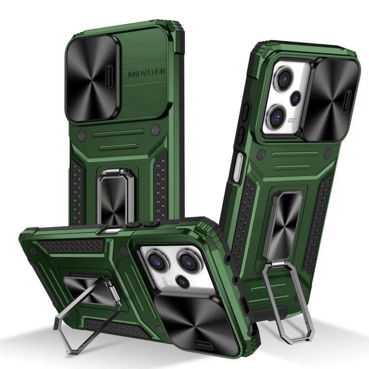 Camshield Robot TPU Hybrid PC Phone Case, For Redmi Note 12 4G / 5G Global, For Redmi Note 12 Pro Global, For Redmi Note 11 Pro 4G / 5G Global, For Redmi Note 11S Global