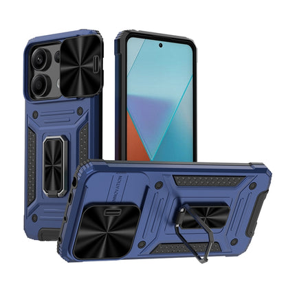 Camshield Robot TPU Hybrid PC Phone Case, For Xiaomi Redmi K70E 5G, For Xiaomi Redmi Note 13 5G, For Xiaomi Redmi Note 13 Pro 5G, For Xiaomi Redmi K60 Ultra