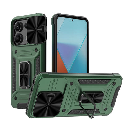 Camshield Robot TPU Hybrid PC Phone Case, For Xiaomi Redmi K70E 5G, For Xiaomi Redmi Note 13 5G, For Xiaomi Redmi Note 13 Pro 5G, For Xiaomi Redmi K60 Ultra