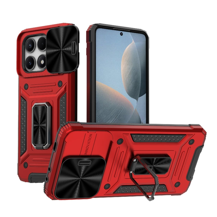 Camshield Robot TPU Hybrid PC Phone Case, For Xiaomi Redmi K70E 5G, For Xiaomi Redmi Note 13 5G, For Xiaomi Redmi Note 13 Pro 5G, For Xiaomi Redmi K60 Ultra